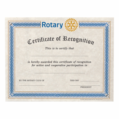 rotary-certificate-of-recognition-rotary-club-supplies-russell