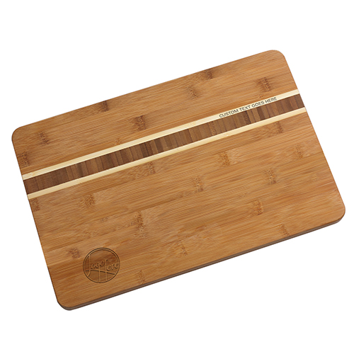 Bamboo Cutting Board, w/Accent