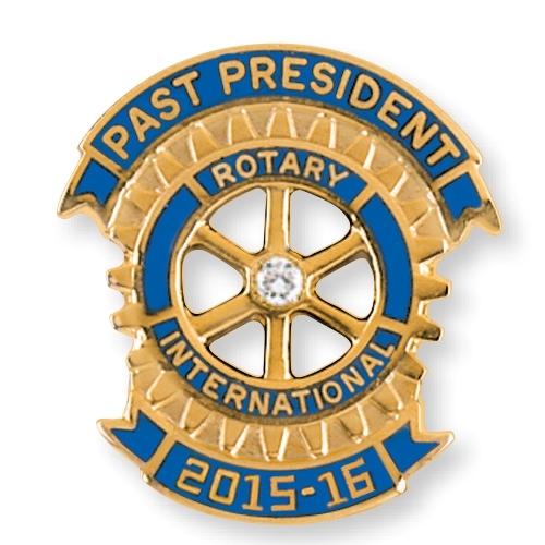 Rotary Past President Pins w/ 2015-16