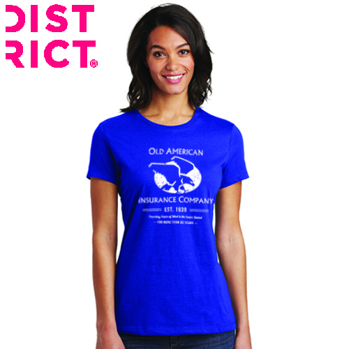 District Ladies Tri Tee#colors