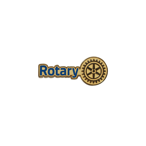 Rotary Blue/Gold Rotary Masterbrand Member Lapel Magnet Pin