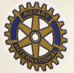 Rotary rotary sticker - Rotary Club Supplies - Russell Hampton Company